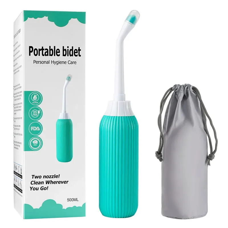 🚿 500mL Portable Handheld Bidet – Gentle & Hygienic Cleansing for Moms, Babies & Travel! ✨💦