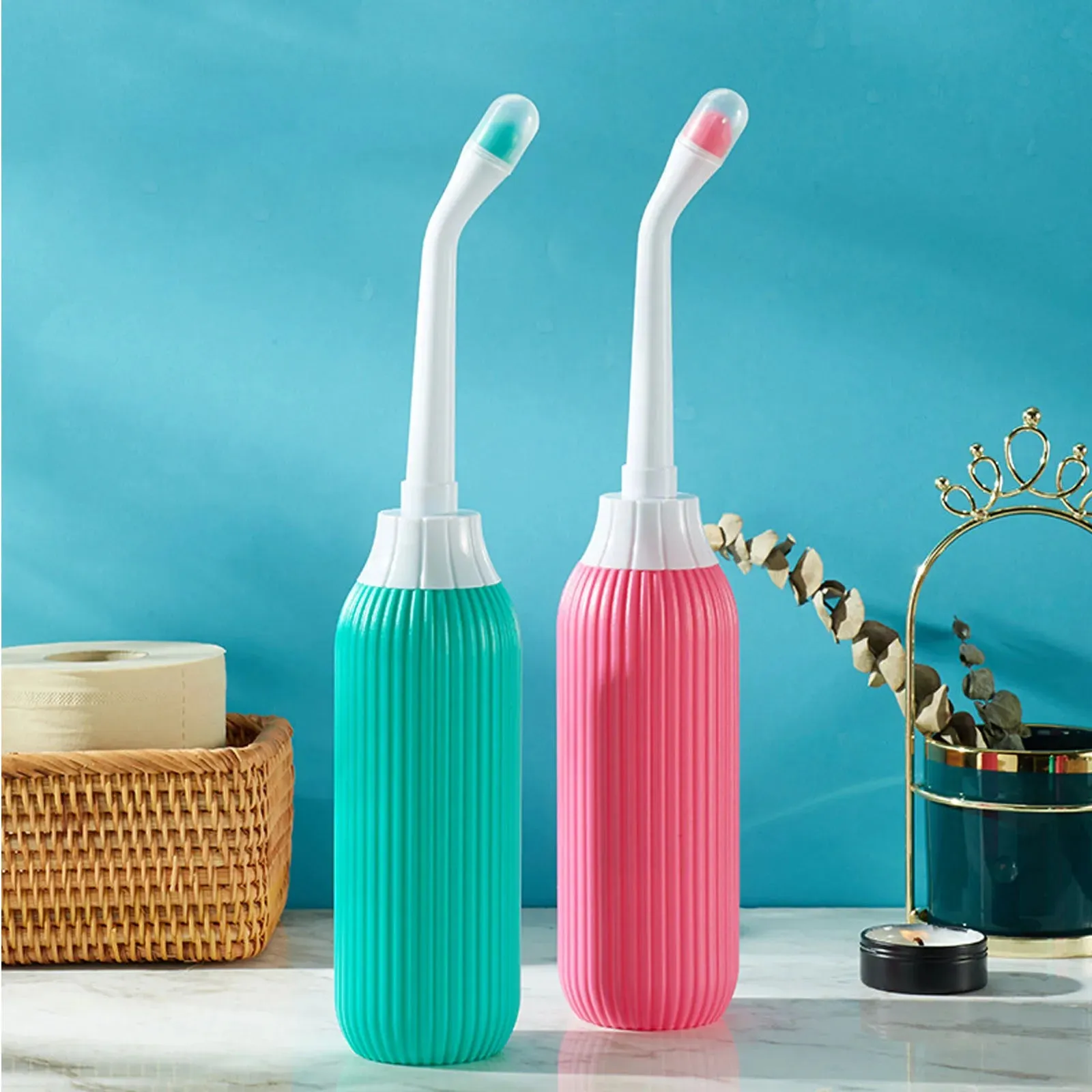 🚿 500mL Portable Handheld Bidet – Gentle & Hygienic Cleansing for Moms, Babies & Travel! ✨💦