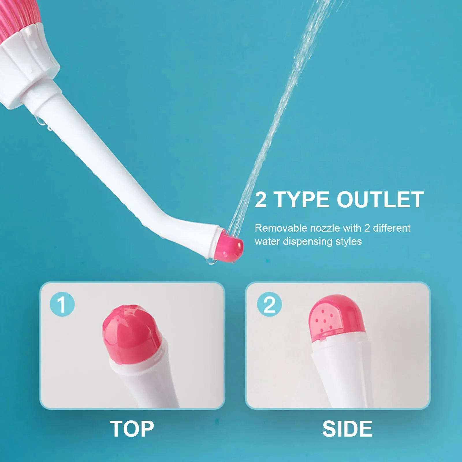 🚿 500mL Portable Handheld Bidet – Gentle & Hygienic Cleansing for Moms, Babies & Travel! ✨💦