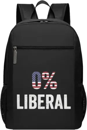 0% Liberal Travel Laptop Backpack, Business Anti Theft Slim Sturdy Laptops Backpacks, College Computer Bag Gift for Men & Women Fits 17 Inch Notebook,Black