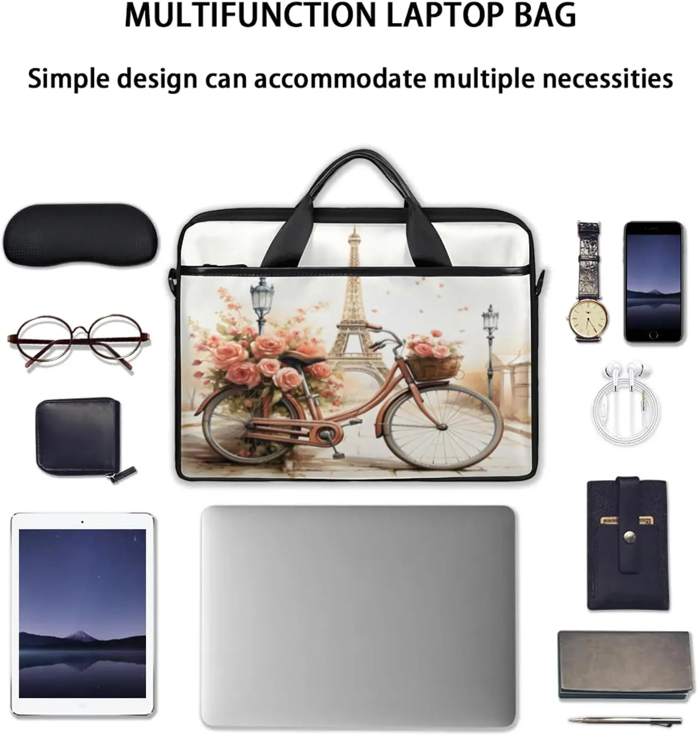 13-15 Inch Sports Baseball Handy Laptop Bag Sports Sports Shoulder Laptop Bag For Work, School, Travel And More