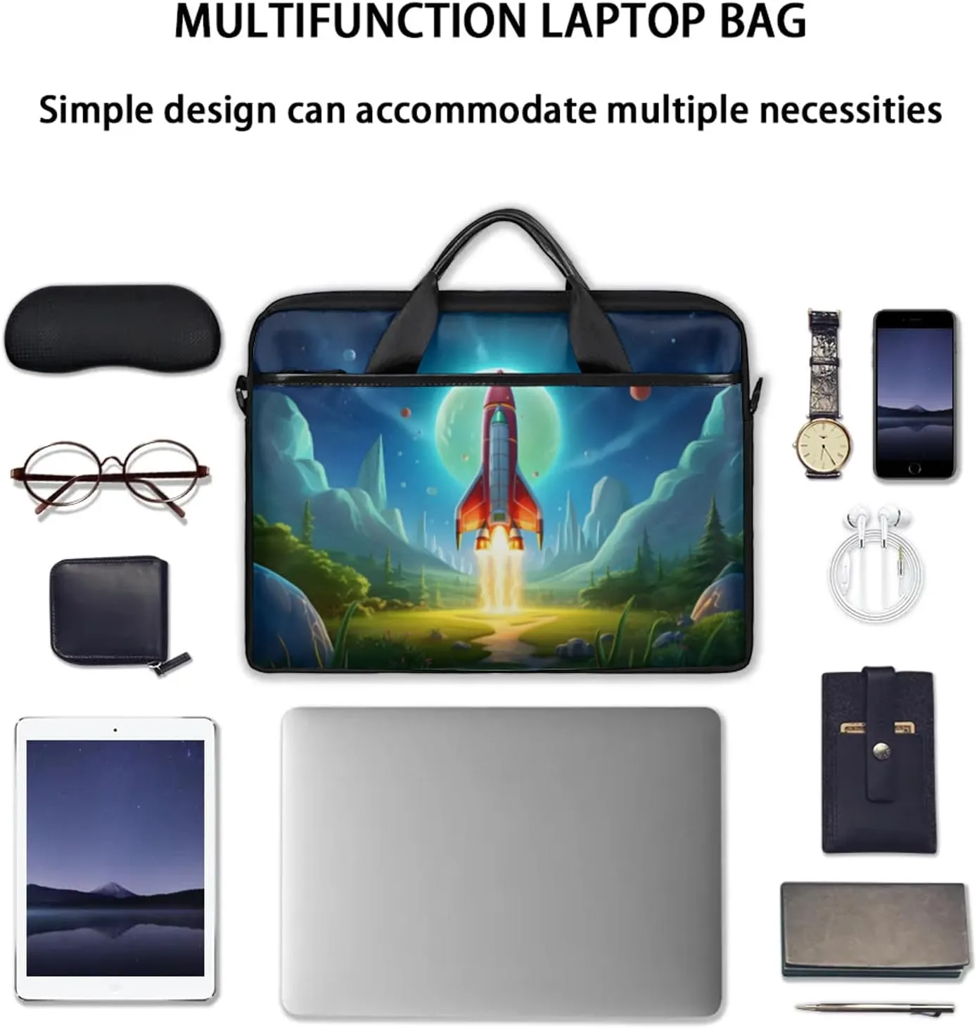 13-15 Inch Trucks Handy Laptop Bag Diggers Shoulder Laptop Bag For Work, School, Travel And More