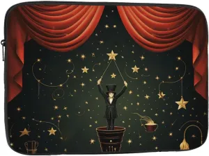 15 Inch Laptop Sleeve Bag Waterproof Shockproof Laptop Case Bag Magic Show Computer Skin Bags Lightweight Tablet Carrying Case