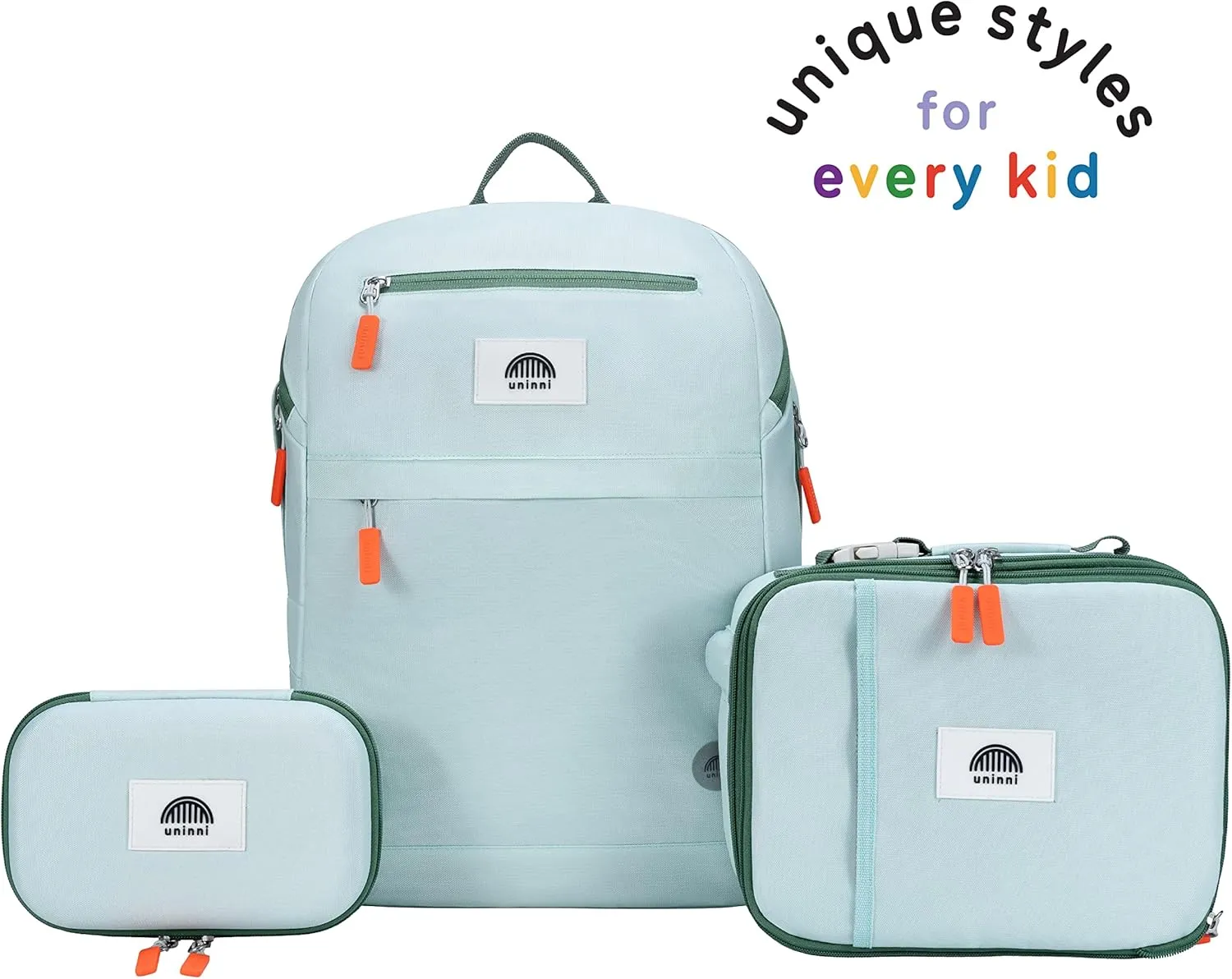 16'' Kids Backpack Set with Insulated Lunch Bag, and Pencil Case