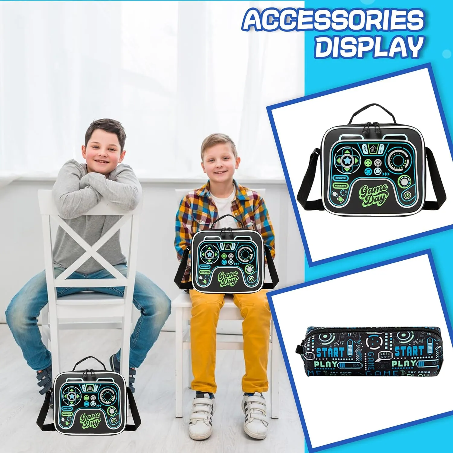 16inch Rolling Backpacks for Boys School Backpacks with Wheels for Elementary Preschool Students Kids Travel Luggage Suitase for Boys