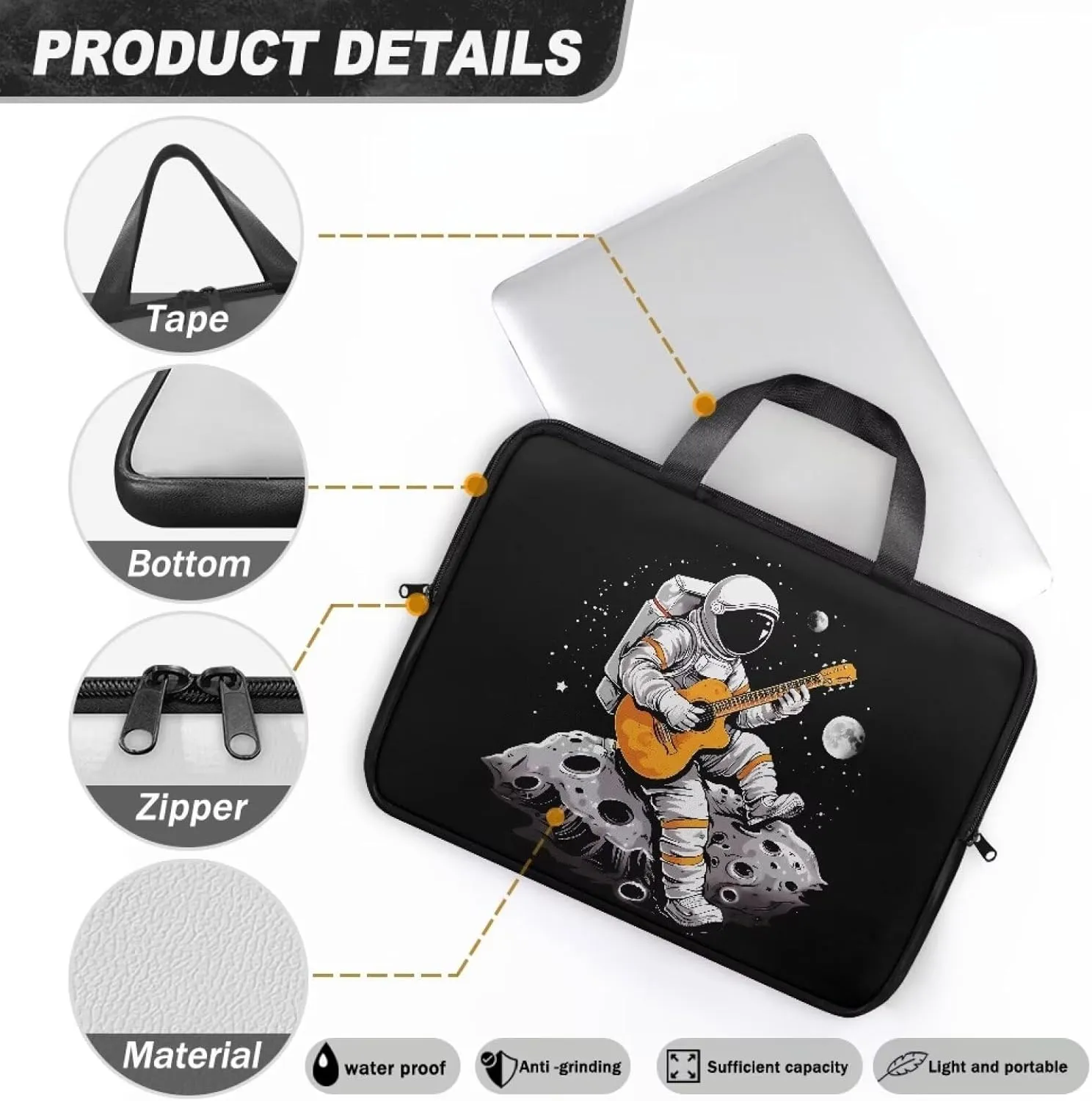 17" Laptop Tote Bag for Women Men Computer Bag,Stylish Laptop Bag,Laptop Case 15In/15.6In,