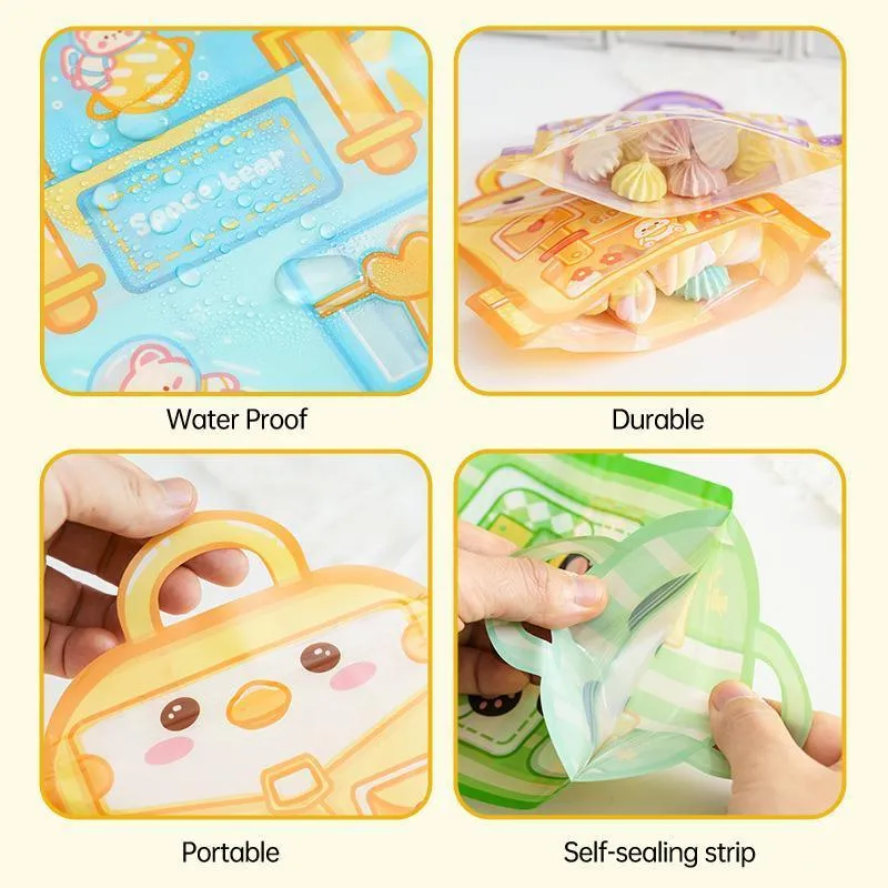 25PCS Cartoon Ziplock Gifts Bags