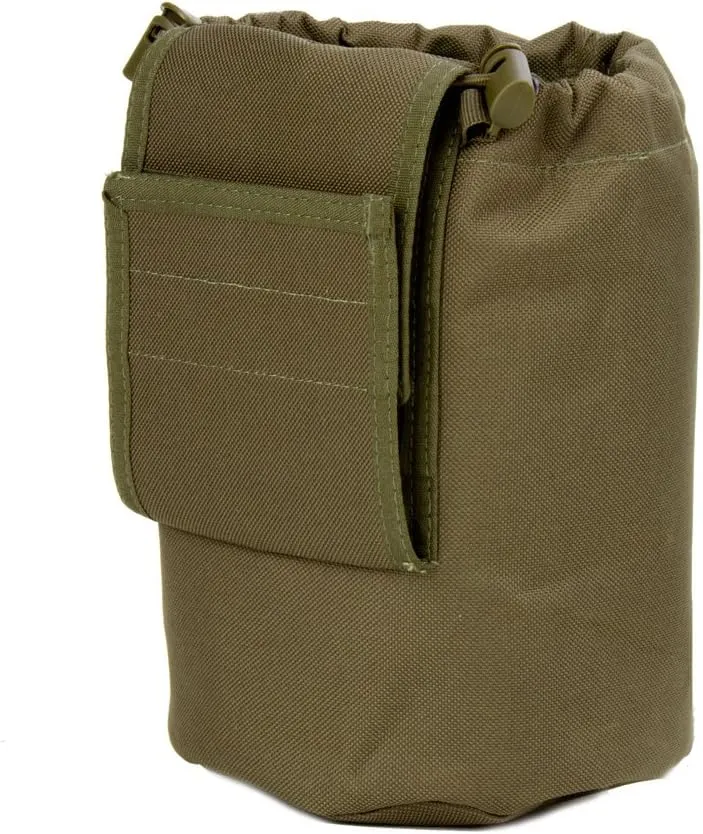 3VGEAR Folding MOLLE Dump Pouch - Tactical Recovery Dump Bag with YKK Annex Clips, Reinforced MOLLE and Rugged 600D Water-Resistant Polyester Drop Pouch