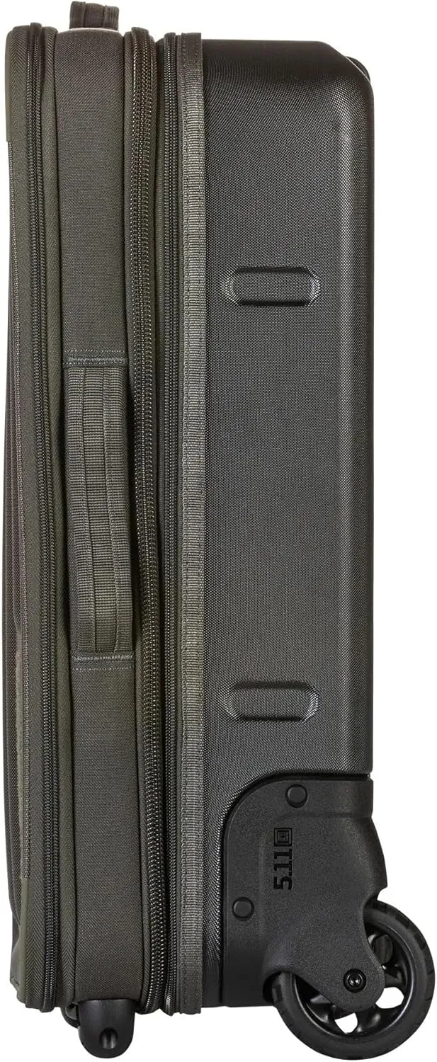 5.11 Tactical Load Up 22" Carry On Bag, 45L Capacity, Lockable Zippers, Style 56435ABR, Ranger Green