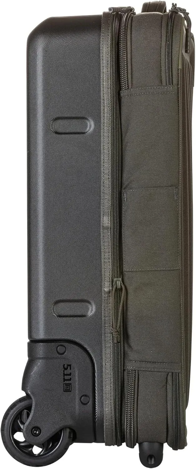 5.11 Tactical Load Up 22" Carry On Bag, 45L Capacity, Lockable Zippers, Style 56435ABR, Ranger Green