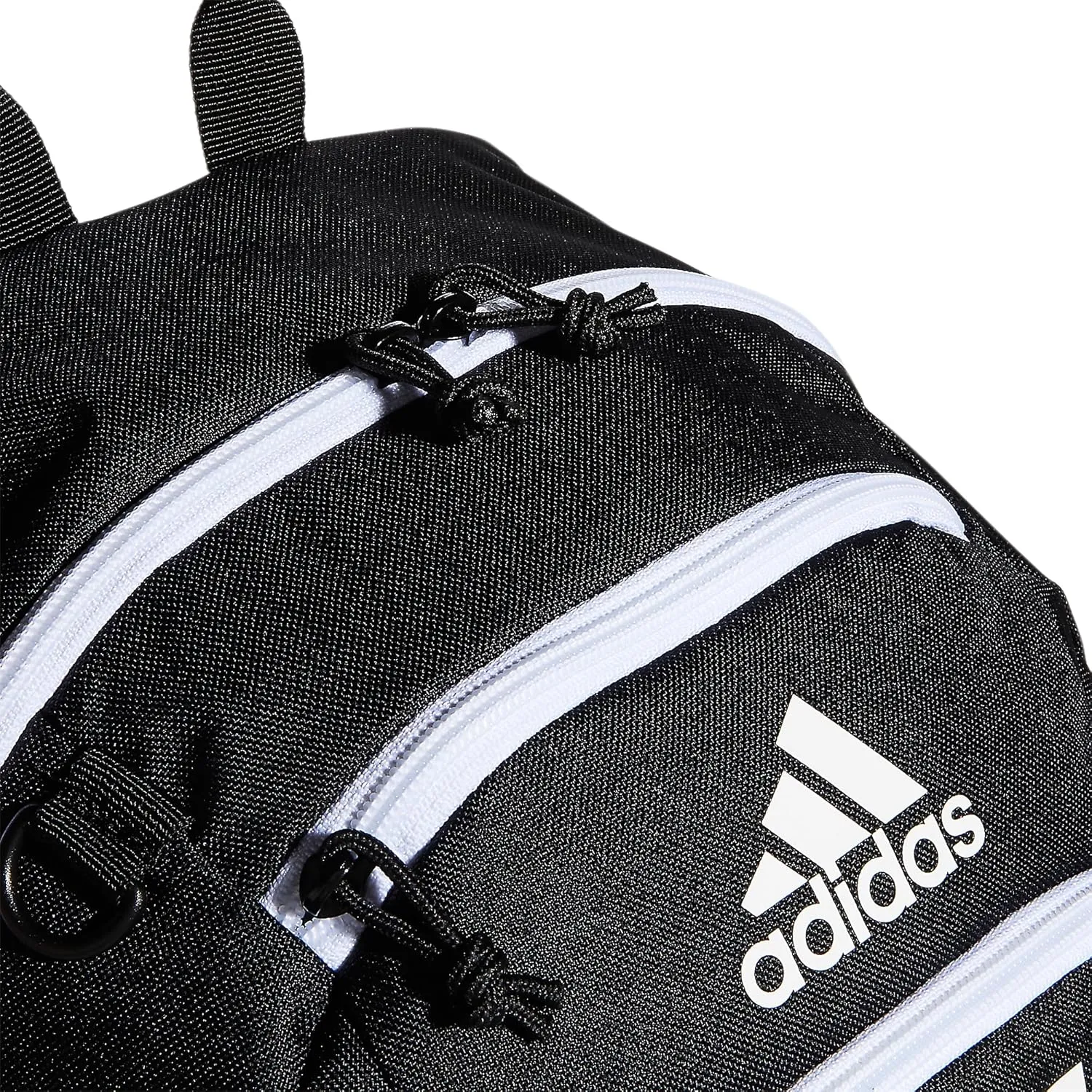 adidas Creator Laptop Backpack for Women and Men, Comfortable and Durable Small Athletic Bag, Black/White, One Size
