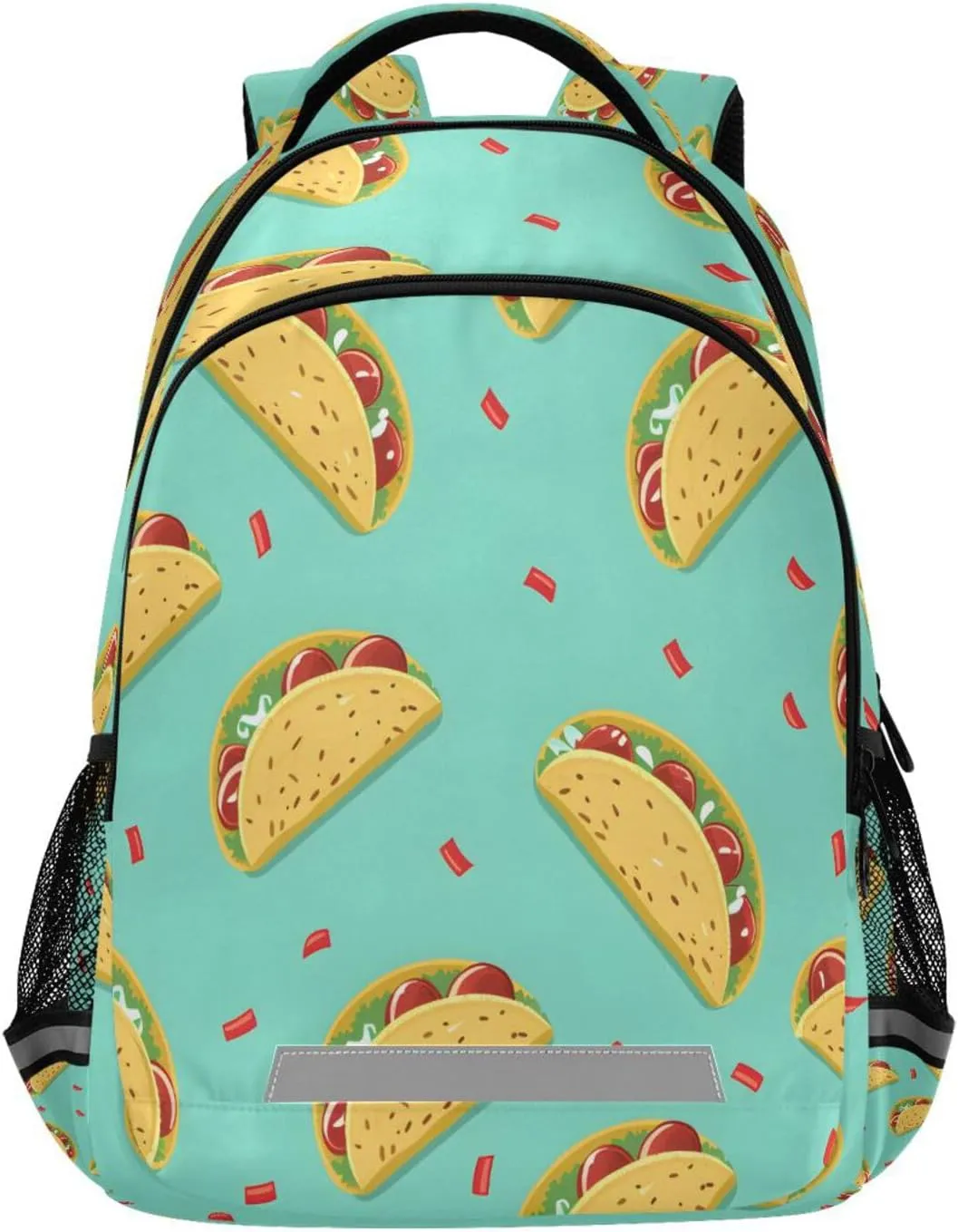 ALAZA Chicken Rolls Backpacks Travel Laptop Daypack School Book Bag for Men Women Teens Kids
