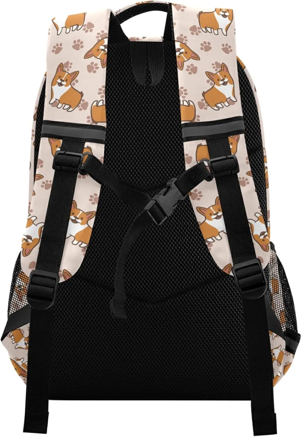 ALAZA Cute Corgi Dogs Backpacks Travel Laptop Daypack School Book Bag for Men Women Teens Kids