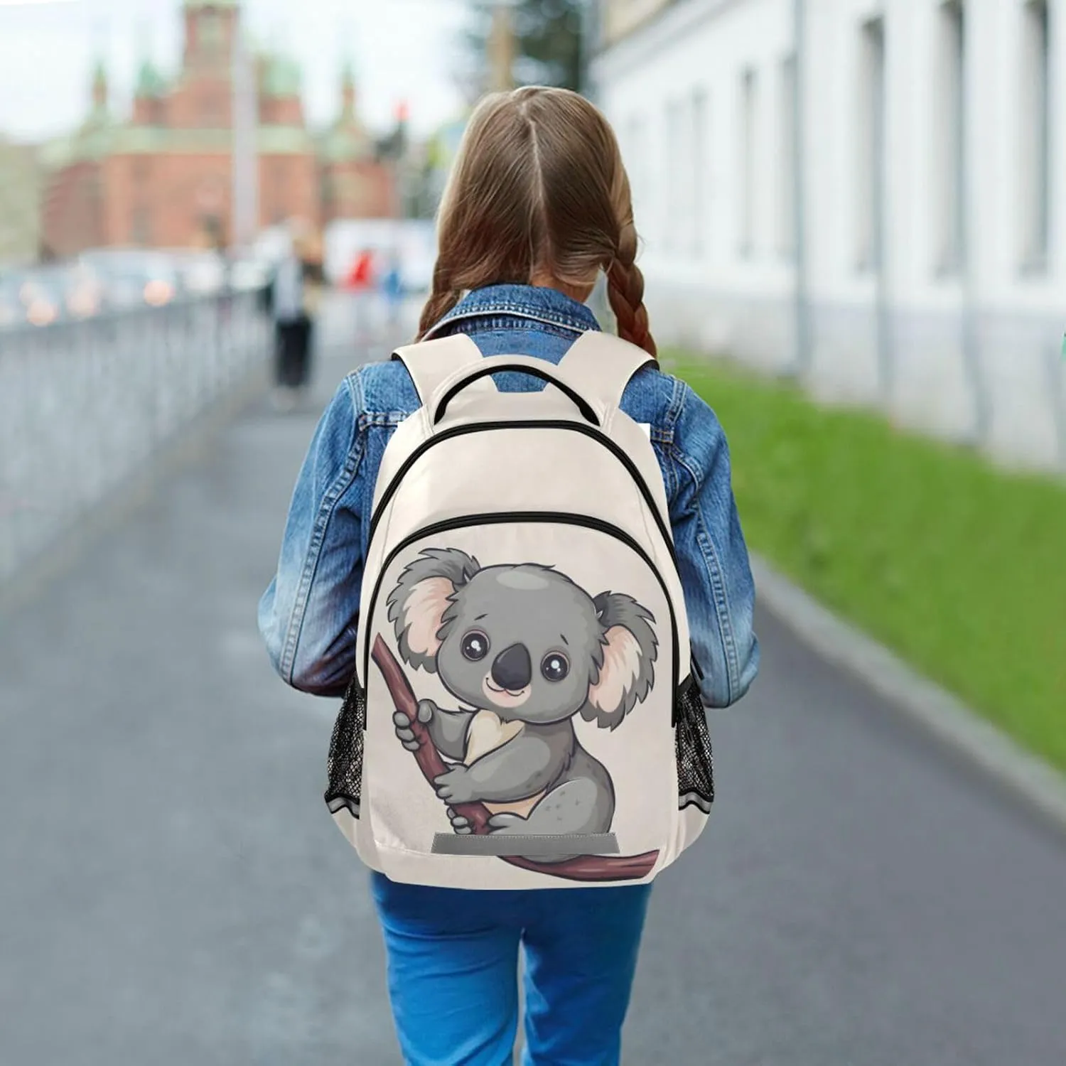 ALAZA Cute Koala Backpacks Travel Laptop Daypack School Book Bag for Men Women Teens Kids01