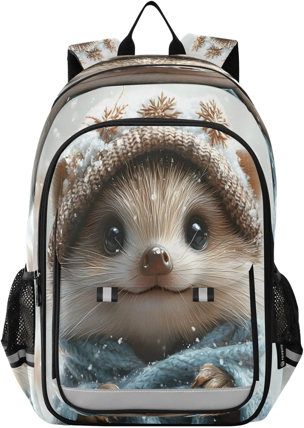 ALAZA Hedgehog School Backpacks Travel Laptop Bag Kids Bookbag for Girls Boys Teens Women Men110