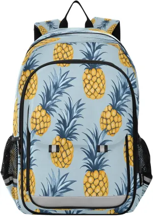 ALAZA Pineapple Pattern School Backpacks Travel Laptop Bag Kids Bookbag for Girls Boys Teens Women Men82