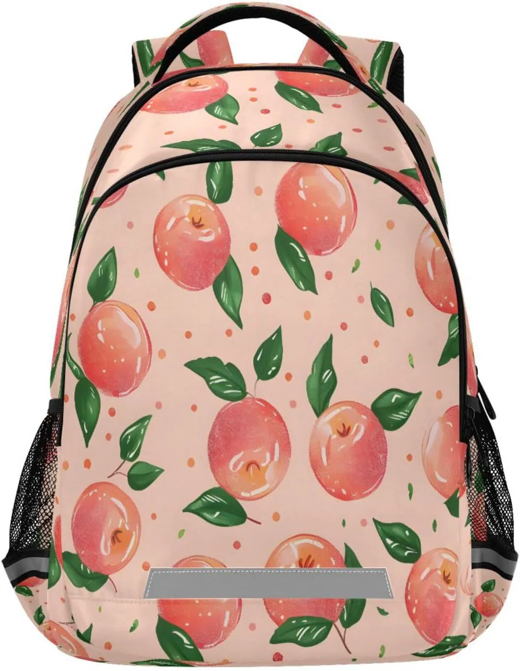 ALAZA Pink Peach Backpacks for Girls Boys Kids Travel Laptop Daypack School Book Bag for Teens