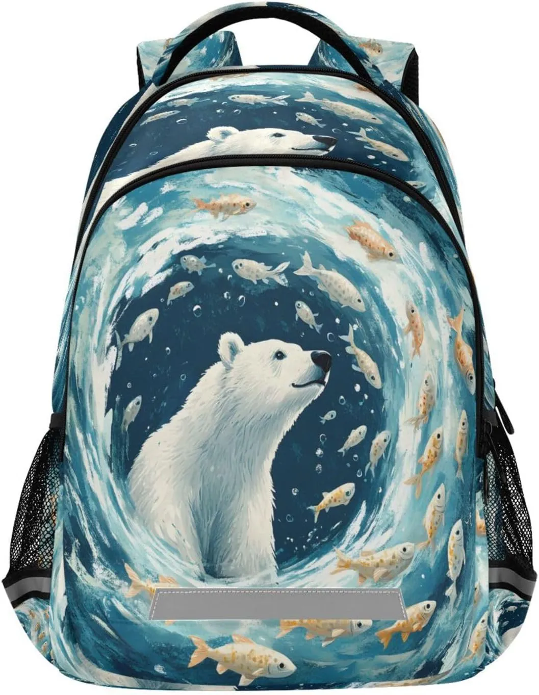 ALAZA Polar Bear Backpacks Travel Laptop Daypack School Book Bag for Men Women Teens Kids327