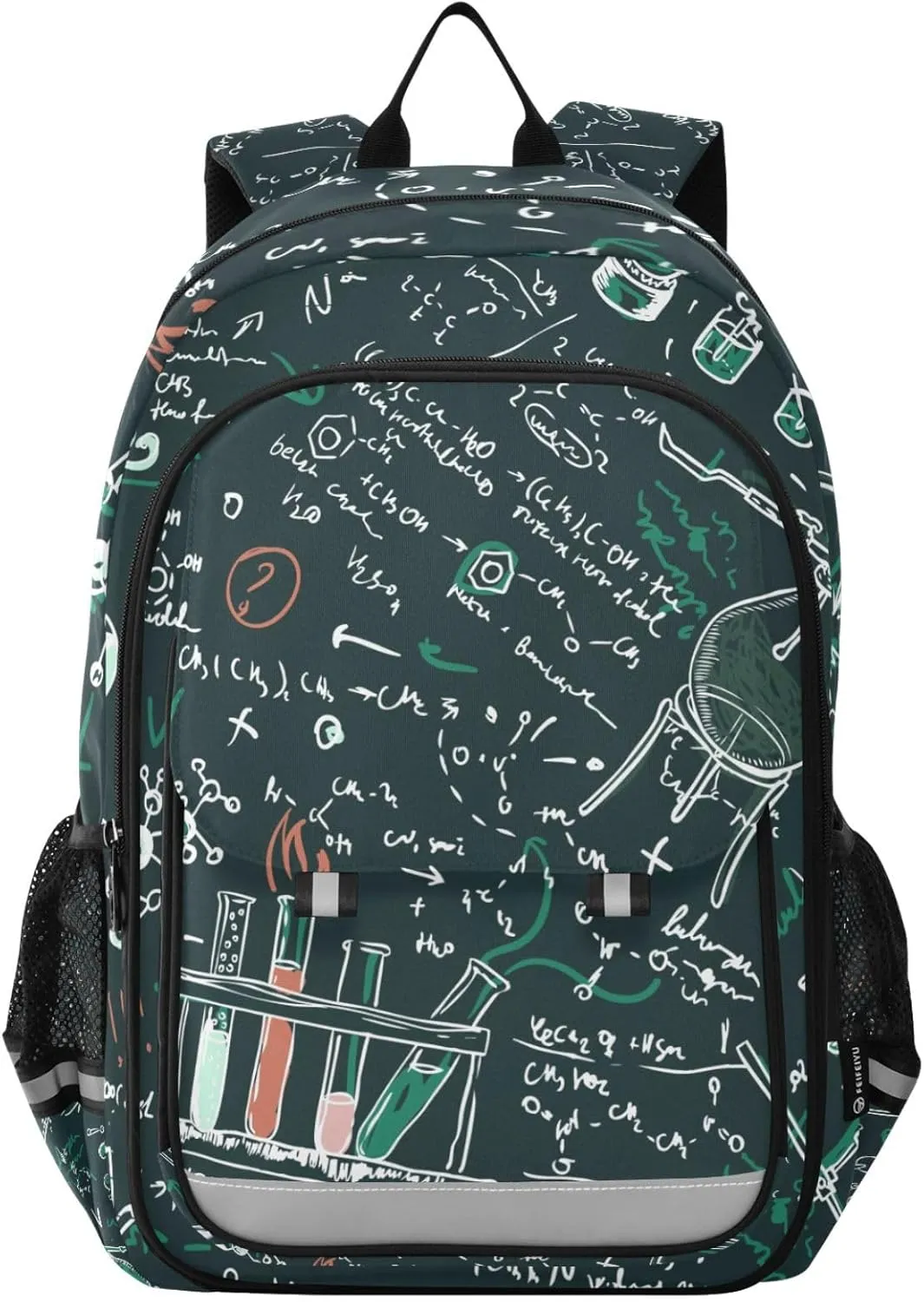 ALAZA Science Chemistry Laboratory Laptop Backpack Purse for Women Men School Bag 17 Inch Bookbag Student Boys Girls Travel Casual Daypack