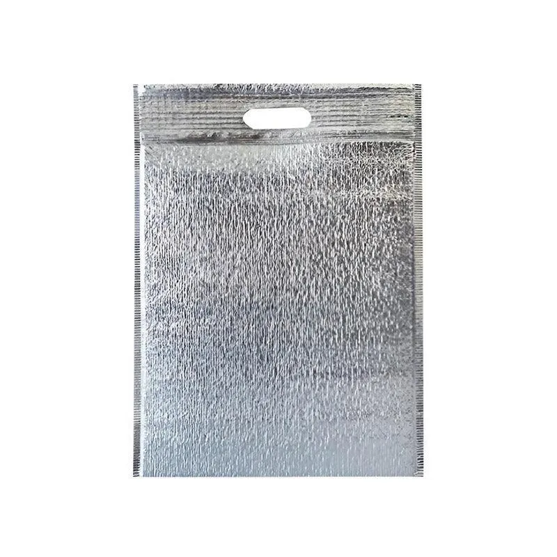 Aluminum Foil Insulated Bags 100PCS 3Sizes Silver