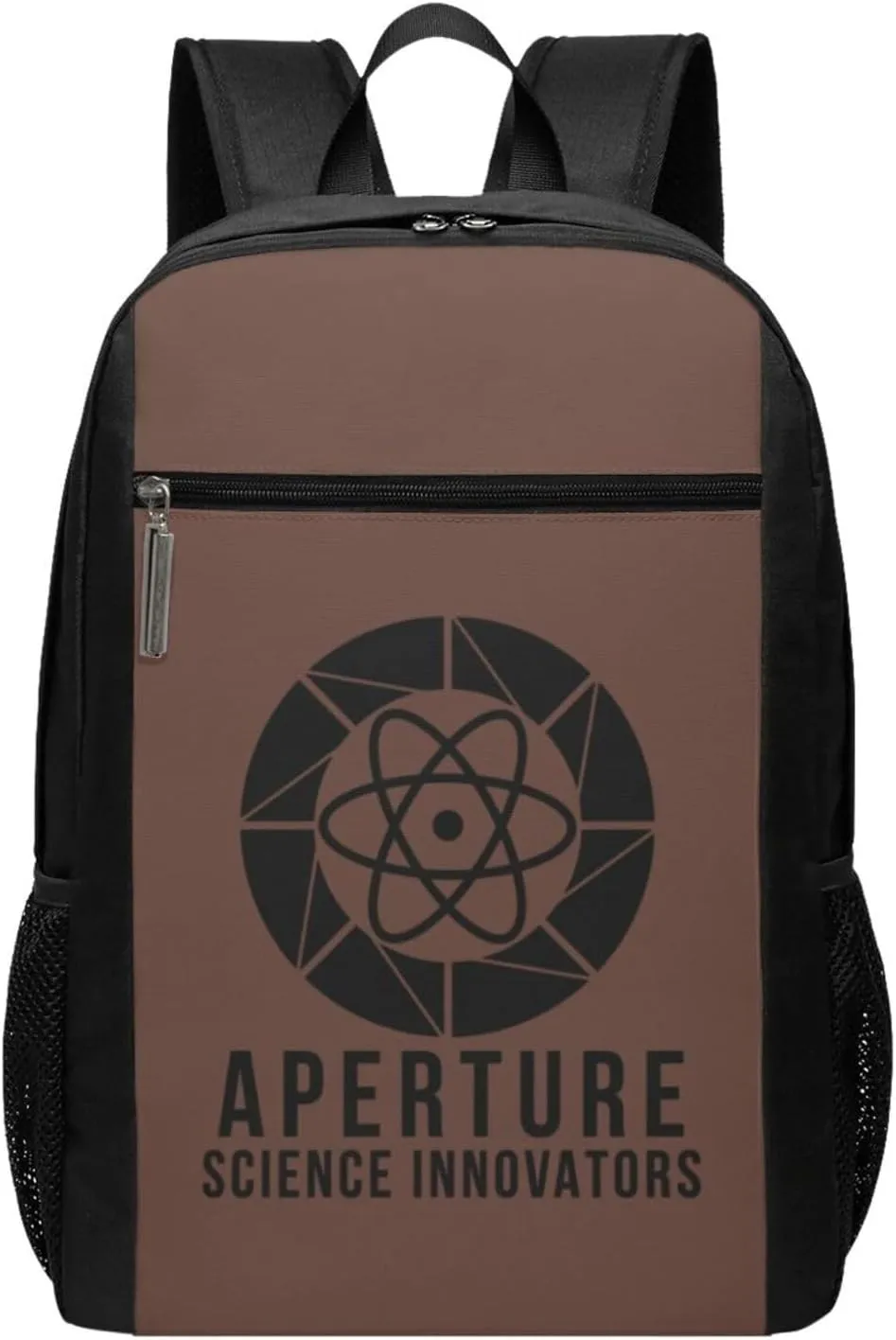 Aperture Science Innovators Travel Laptop Backpack, Business Anti Theft Slim Sturdy Laptops Backpacks, College Computer Bag Gift for Men & Women Fits 17 Inch Notebook,Black