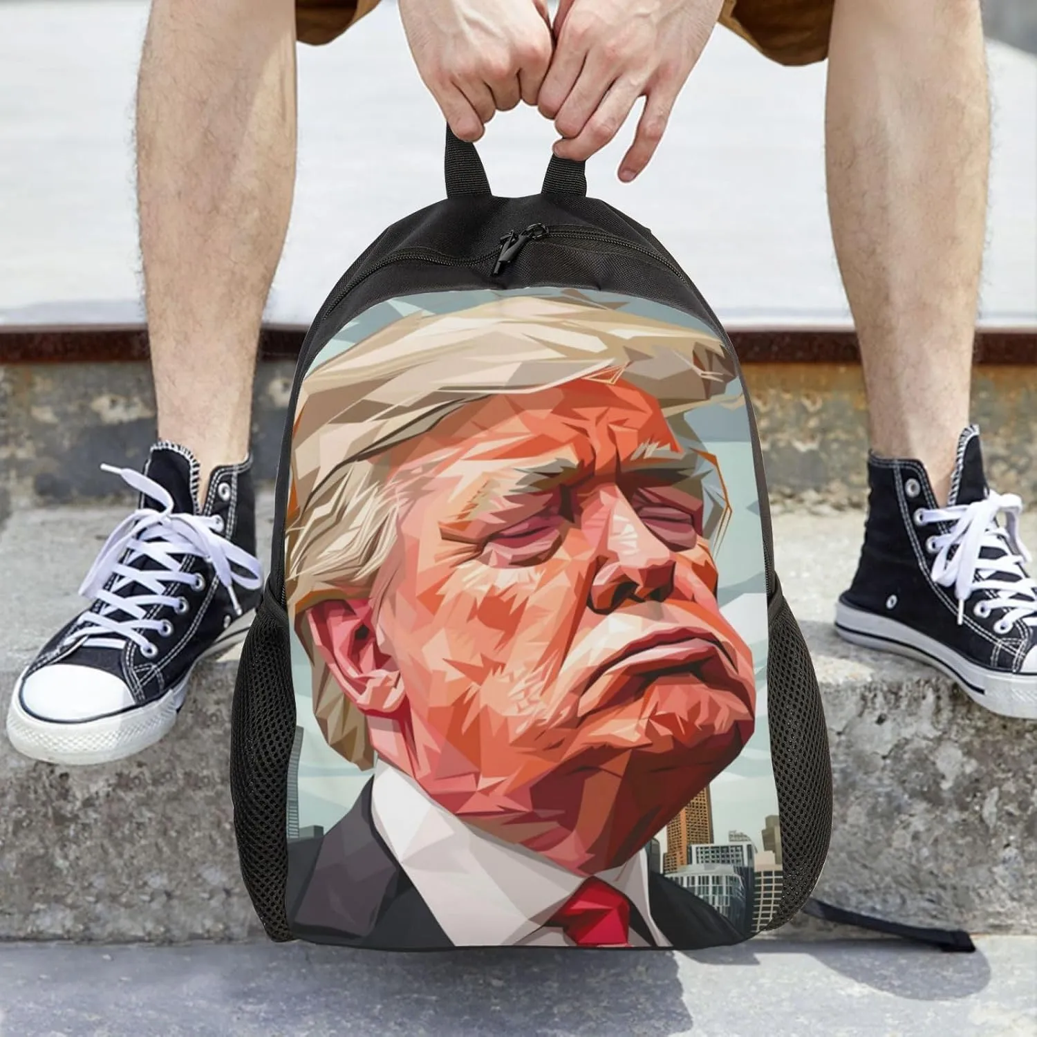 Arrogant Trump Backpack Waterproof Anti Theft Durable Light Laptop Bag Backpacks For Women Men Travel Gym Backpack
