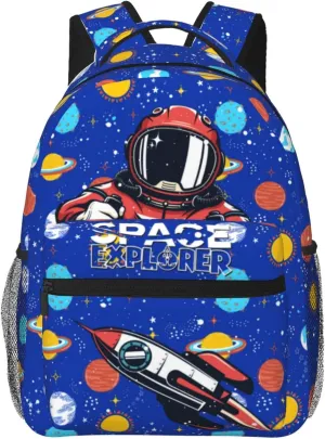 Astronaut Backpack Rocket Back Pack Backpack Spacecraft Bookbag Spaceship Book Bag Galaxy Back Packs The Planet Book Bags Funny Universe Backpacks For Travel Cute Rocket Back Packs Spacecraft Book Bag