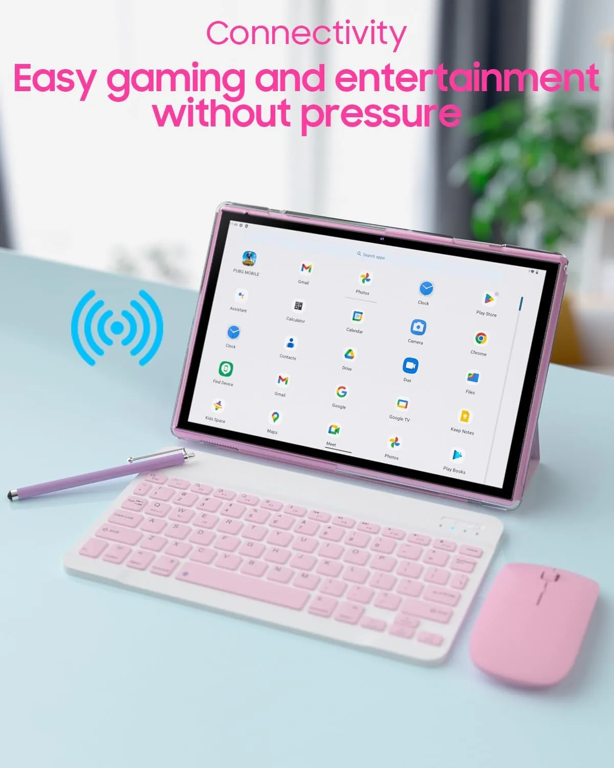 ATOZEE Tablet 2 in 1 Android 14 Tablets with Keyboard 10 inch Tabletas, Include Mouse Stylus Case, 6000mAh 6GB RAM 32GB ROM 1024GB Expandable Tableta, 2MP 8MP Dual Camera, WiFi-6 Bluetooth Tablet PC.