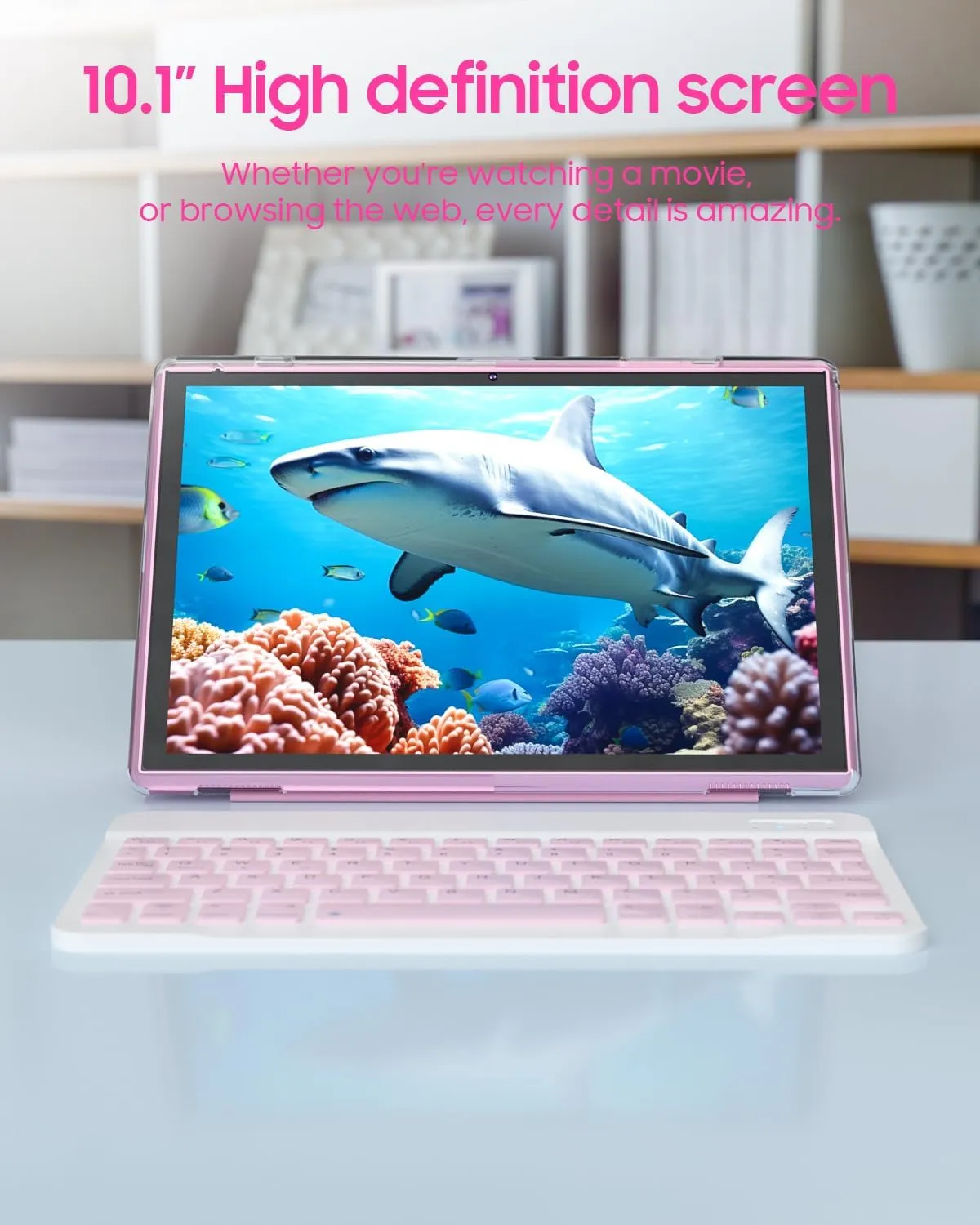 ATOZEE Tablet 2 in 1 Android 14 Tablets with Keyboard 10 inch Tabletas, Include Mouse Stylus Case, 6000mAh 6GB RAM 32GB ROM 1024GB Expandable Tableta, 2MP 8MP Dual Camera, WiFi-6 Bluetooth Tablet PC.