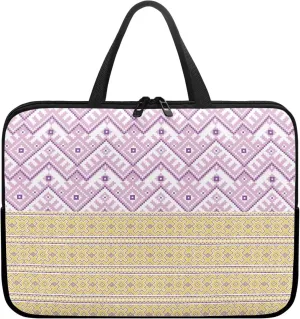 Aztec Print Laptop Bag for Women Men Laptop Messenger Bag with Handle Mens Laptop Tote Bag,Large Teacher Work Bag Laptop Sleeve 14" 15.6" 17" Womens Messenger Bag Briefcase Laptop Messenger Bag
