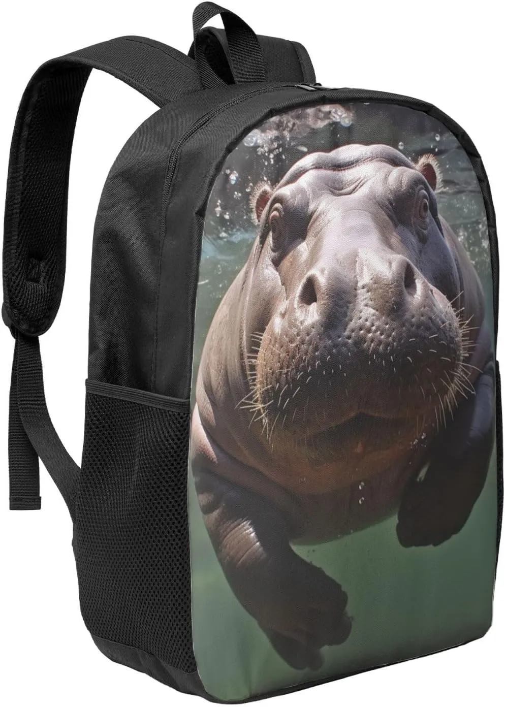 Backpack Diving Hippo Travel Casual Laptop Backpack 17 inch Waterproof Hiking Daypack for Men Women