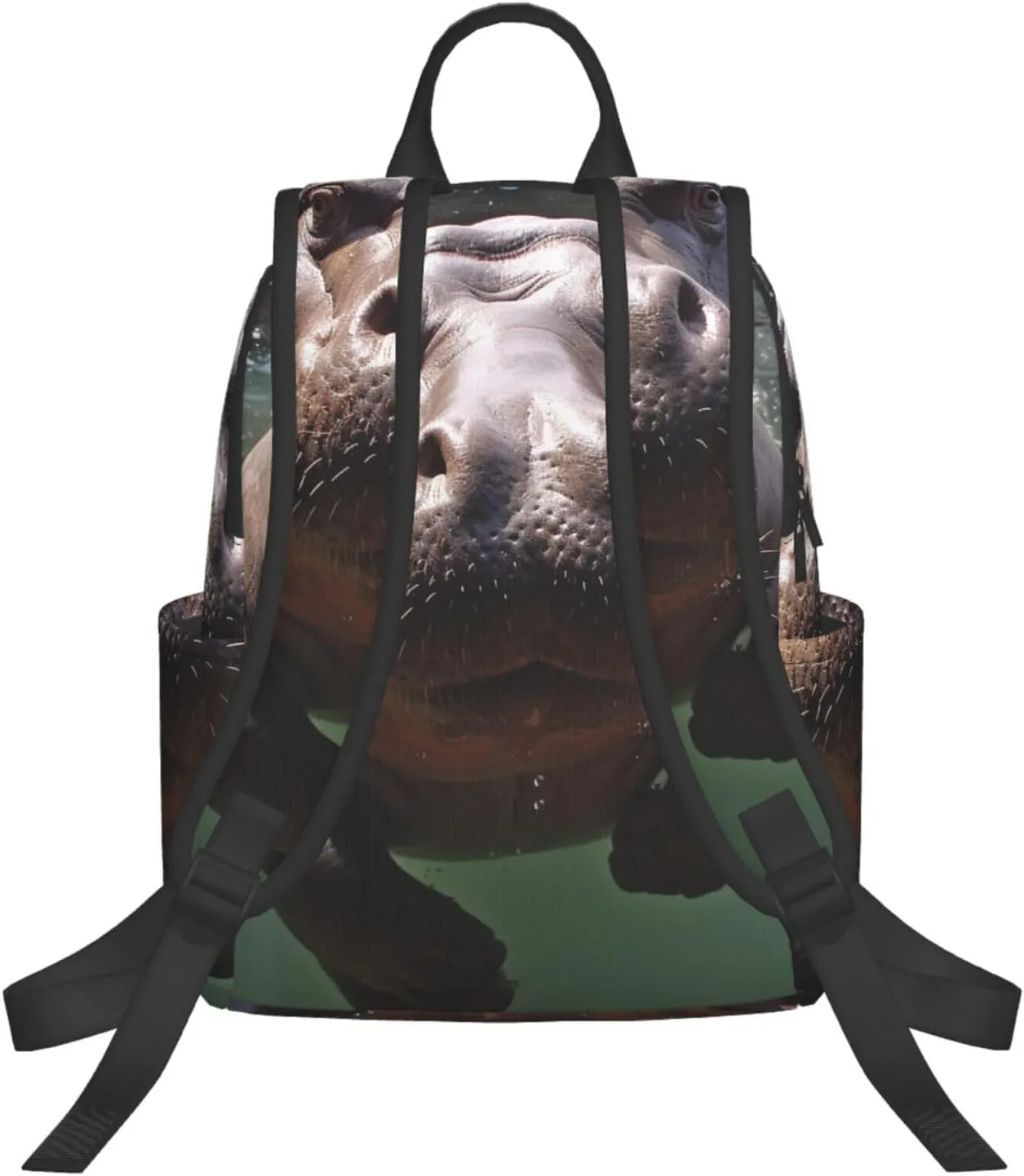 Backpack Diving Hippo Travel Casual Laptop Backpack Adjustable Hiking Daypack for Men Women