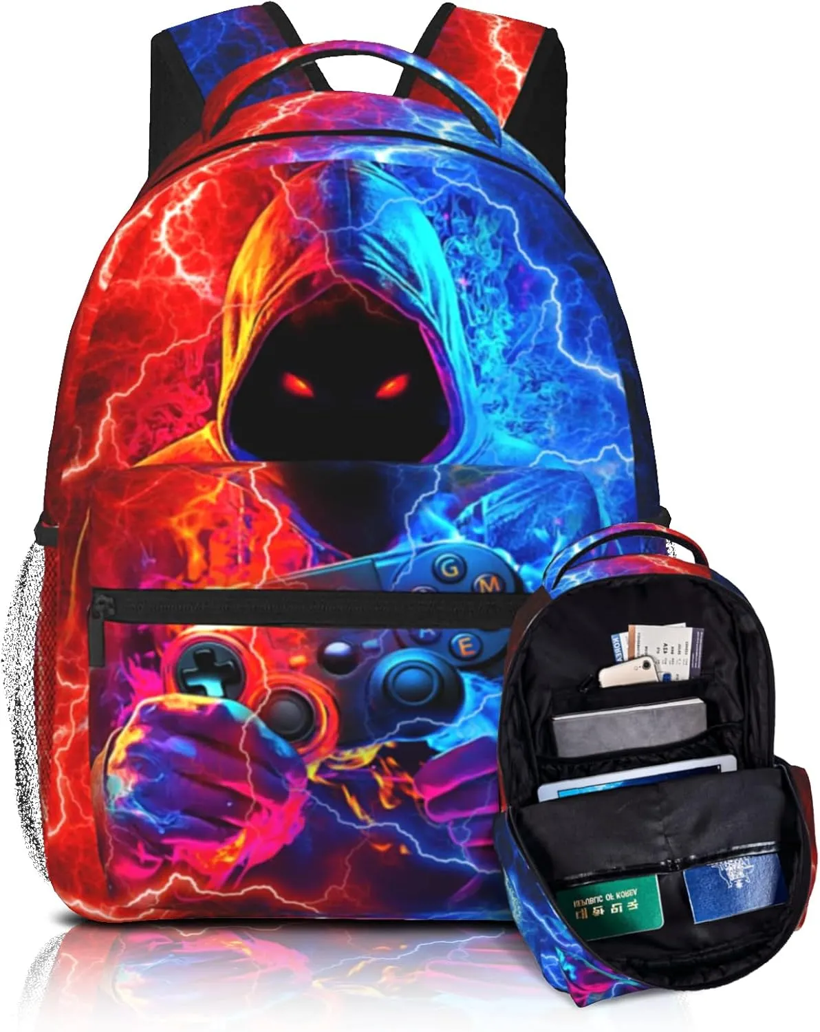 Backpack for Kids Gaming School Backpack For Boys Kids Backpacks Travel Bookbag for Age 6-18 Kid's Elementary Middle School Back Pack