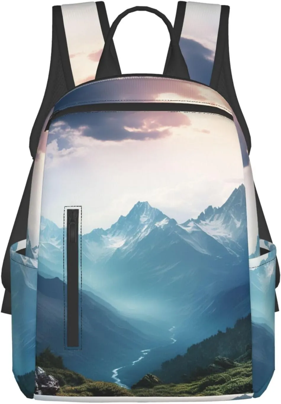 Backpack Misty Mountain Travel Casual Laptop Backpack Adjustable Hiking Daypack for Men Women