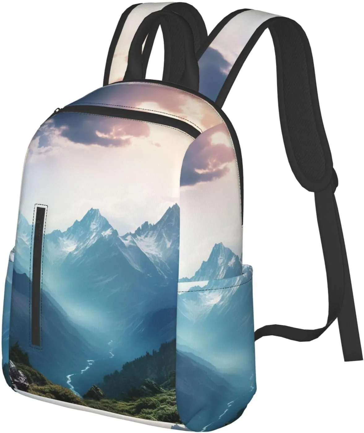 Backpack Misty Mountain Travel Casual Laptop Backpack Adjustable Hiking Daypack for Men Women