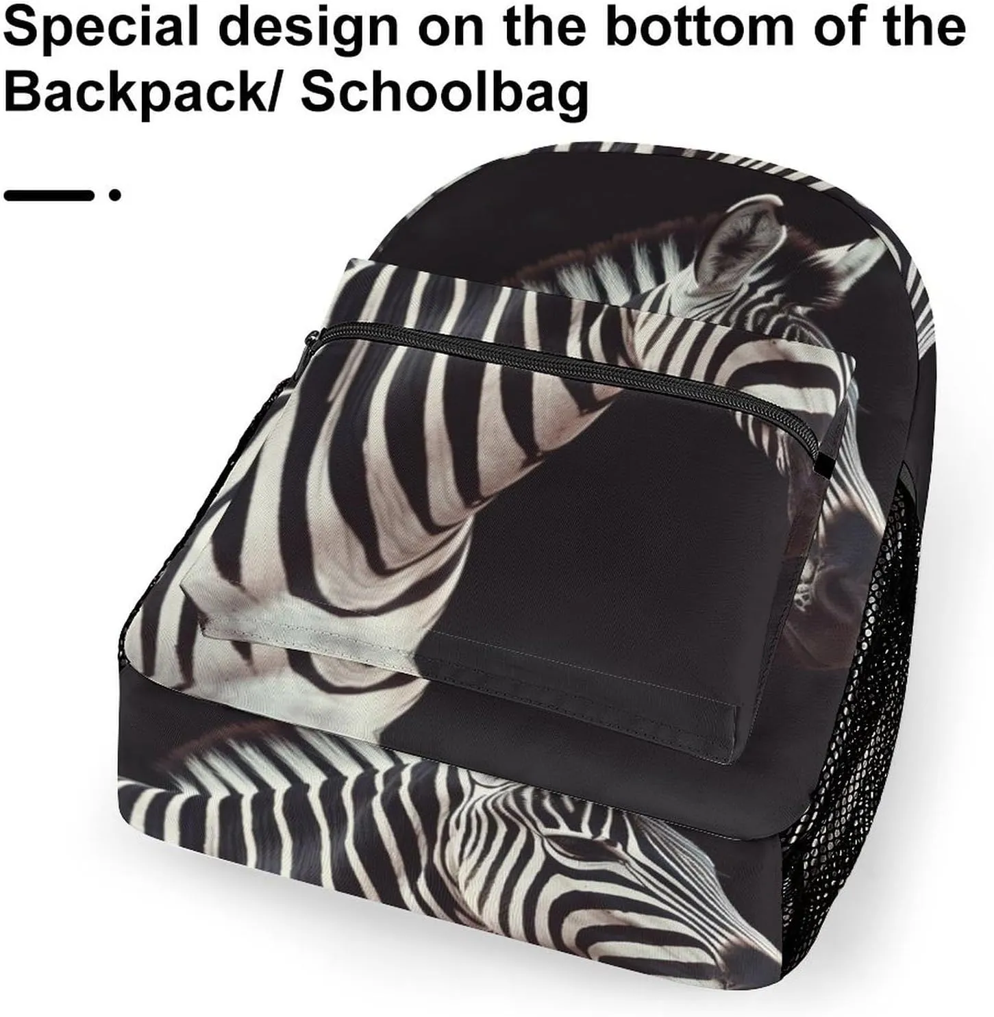 Backpacks Animal Zebra Travel Bag Laptop Backpack Casual Daypack for Weekender Business Hiking