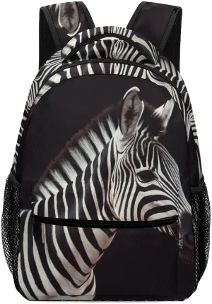 Backpacks Animal Zebra Travel Bag Laptop Backpack Casual Daypack for Weekender Business Hiking