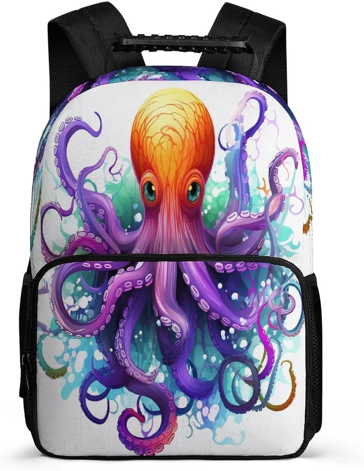 Backpacks Colorful Octopus Travel Bag Business Work Laptop Backpack