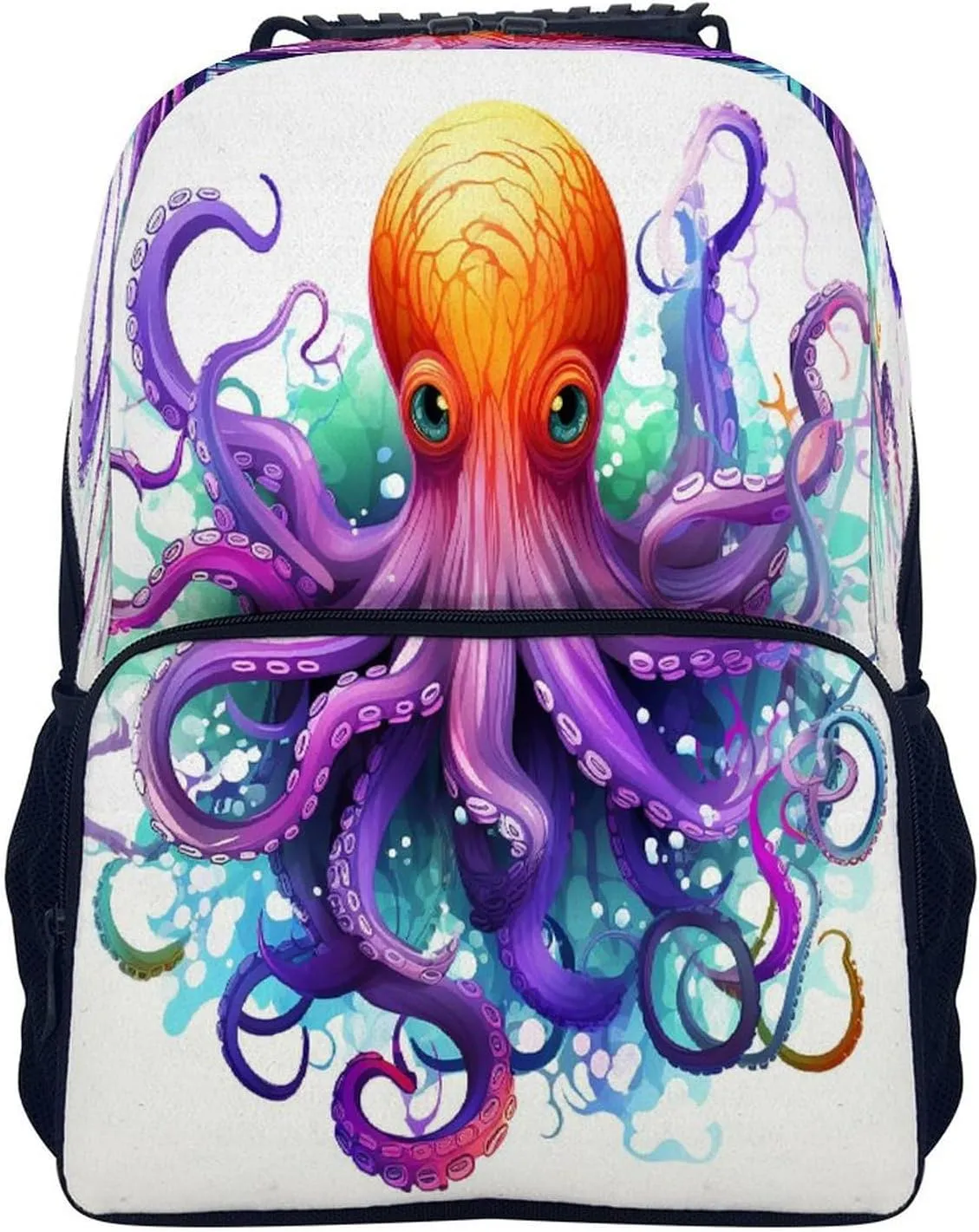 Backpacks Colorful Octopus Travel Bag Business Work Laptop Backpack