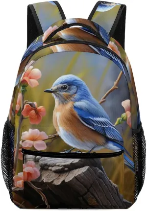 Backpacks Eastern Bluebird Travel Bag Laptop Backpack Casual Daypack for Weekender Business Hiking