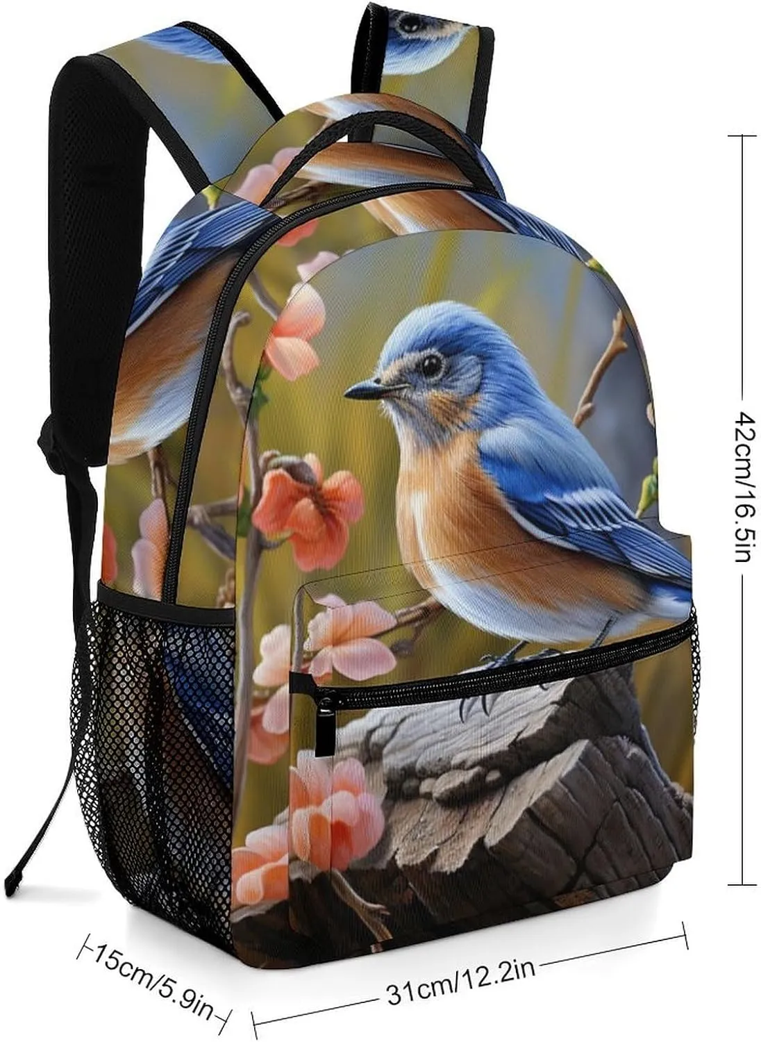 Backpacks Eastern Bluebird Travel Bag Laptop Backpack Casual Daypack for Weekender Business Hiking