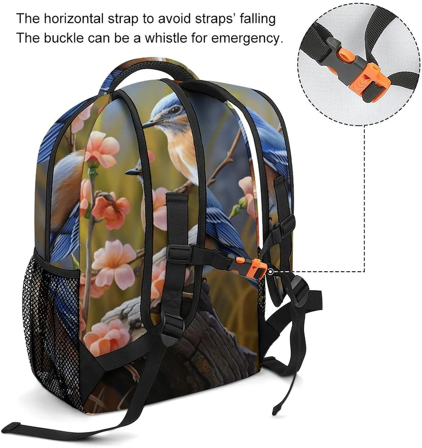 Backpacks Eastern Bluebird Travel Bag Laptop Backpack Casual Daypack for Weekender Business Hiking