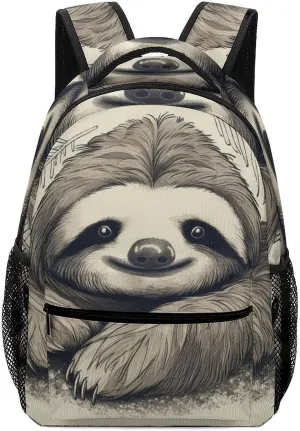 Backpacks Sloth My Spirit Animal Travel Bag Laptop Backpack Casual Daypack for Weekender Business Hiking
