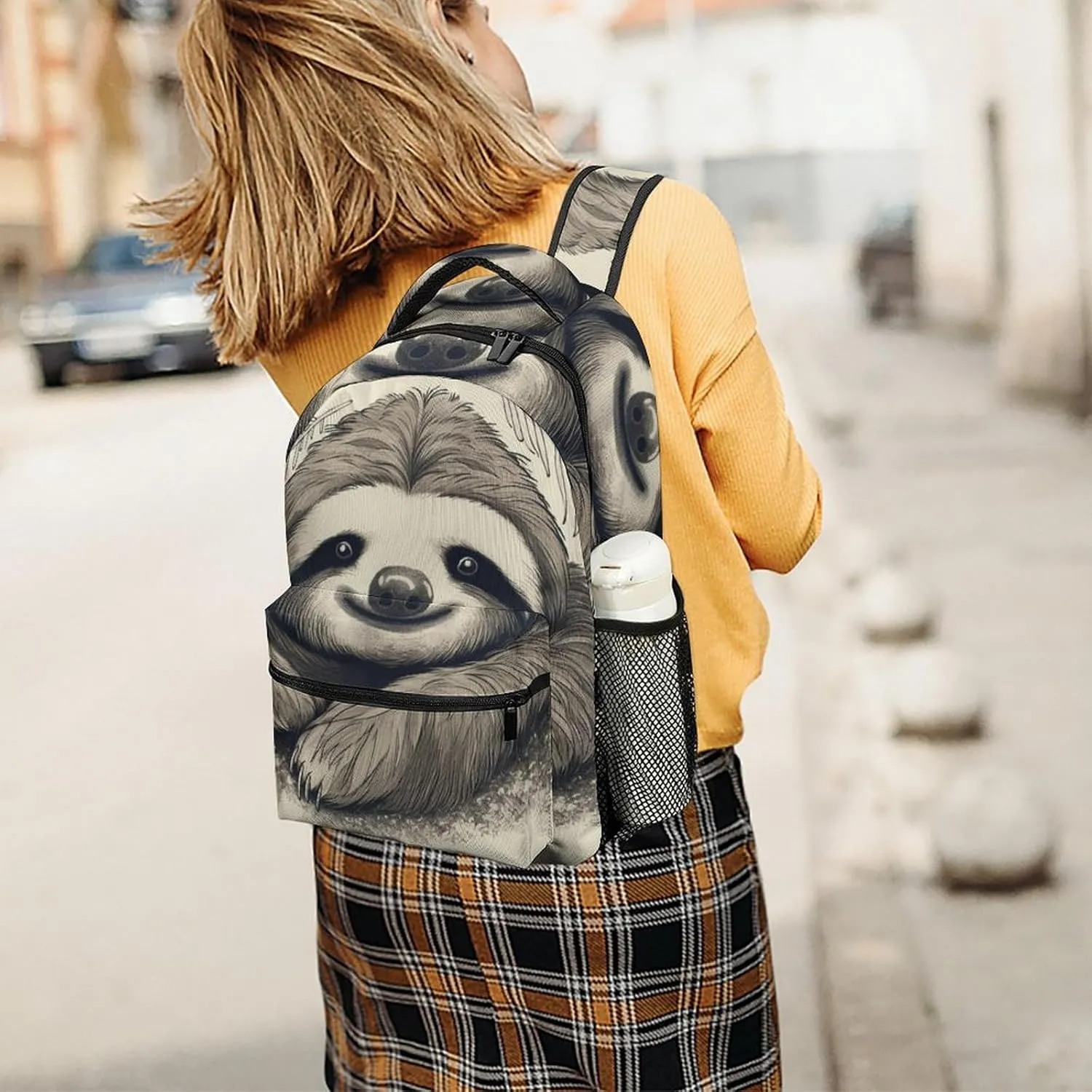 Backpacks Sloth My Spirit Animal Travel Bag Laptop Backpack Casual Daypack for Weekender Business Hiking