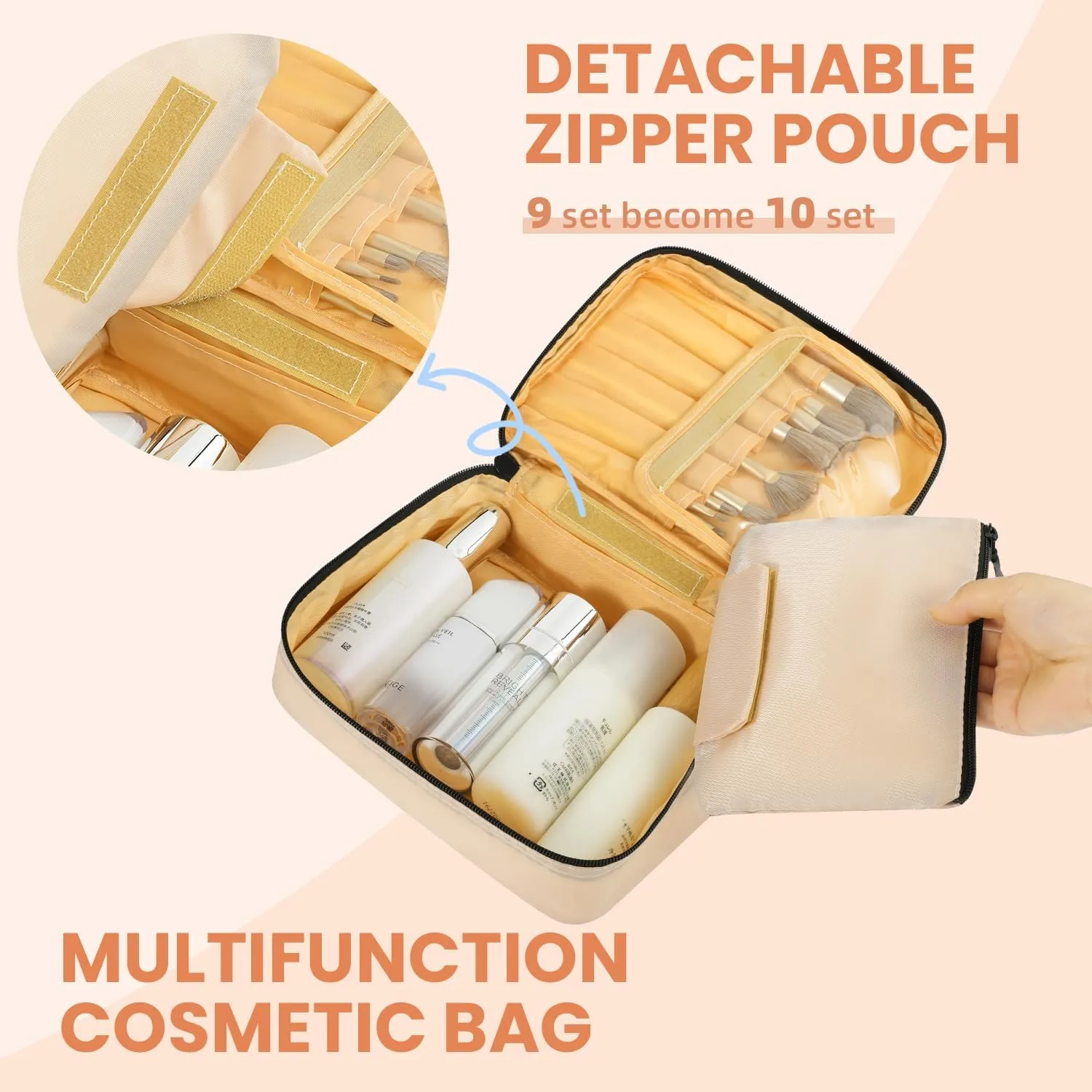 BAGAIL 8 Set/9 Set Packing Cubes Luggage Packing Organizer for Travel, Suitcase Packing Bags for Travel Accessories