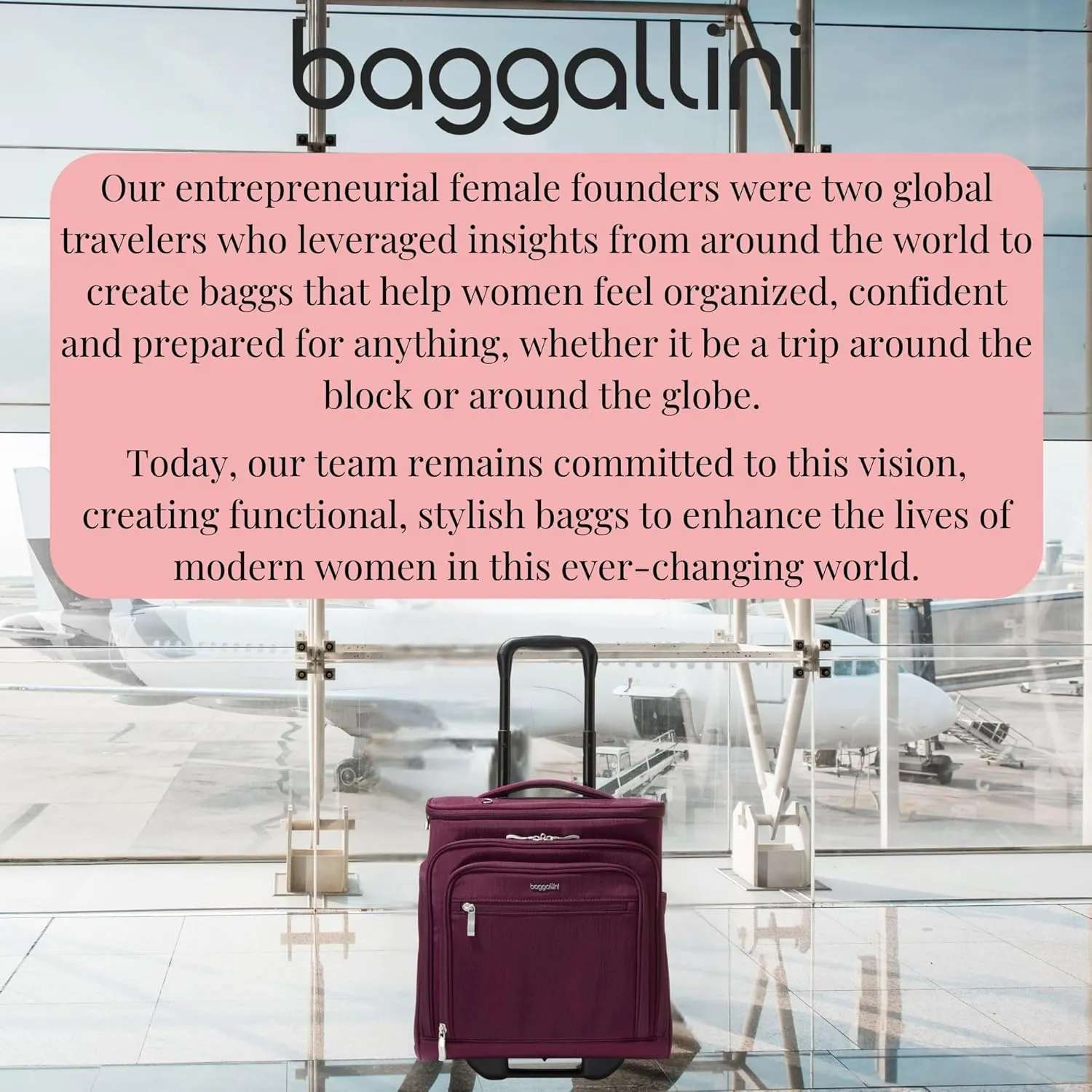 Baggallini Expandable Underseat Carry-On