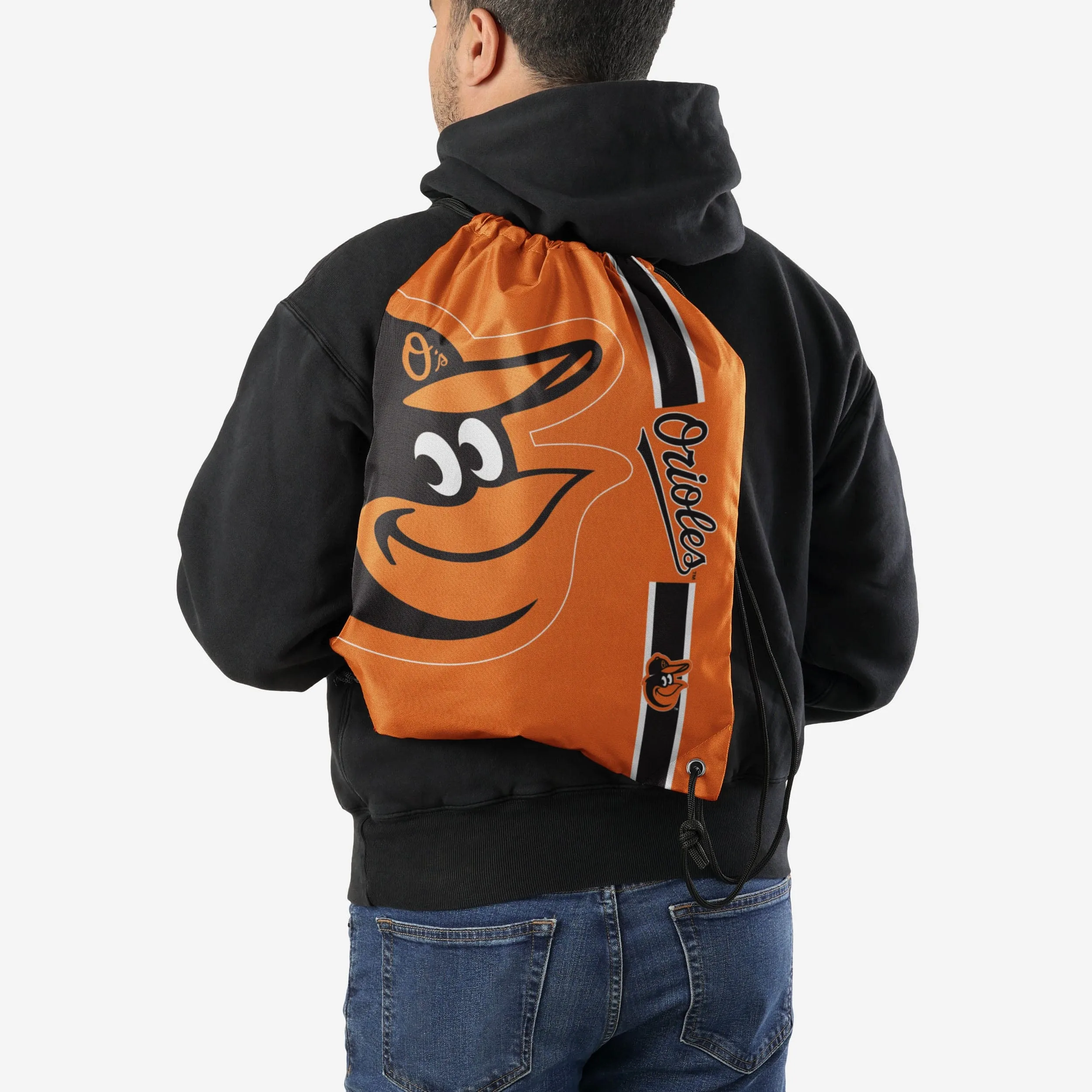 Baltimore Orioles Big Logo Drawstring Backpack