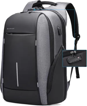 BANGE Lightweight Travel Backpack， Laptop Backpack for 15.6 Inch Notebook, Daily Fashion Work Backpacks for Men and Women…