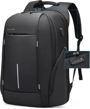 BANGE Travel Backpack for 15.6 Inch Notebook,Lightweight Work Backpacks for Men, Daily Fashion Backpack for Men and Women