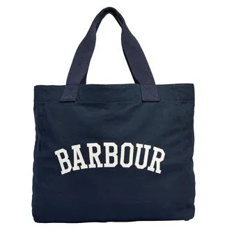 BARBOUR Logo Holiday Tote Bag